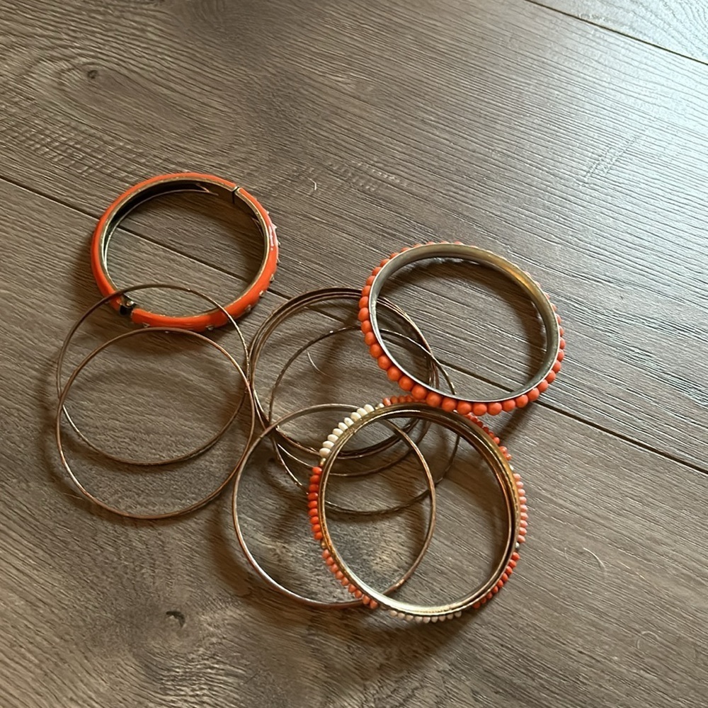 Bangle bracelet set of 12 - Picture 2 of 2
